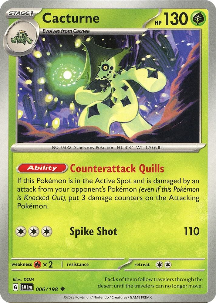 Cacturne 006 198
