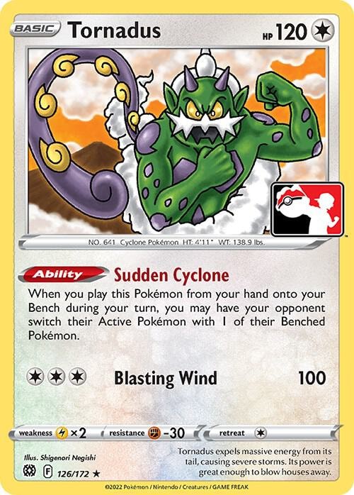 Tornadus 126 172