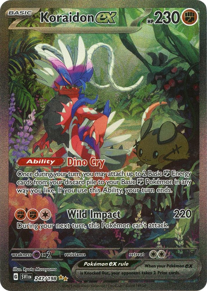 Koraidon ex 247 198