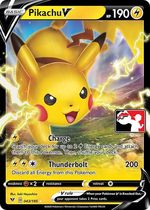 Pikachu V 043 185