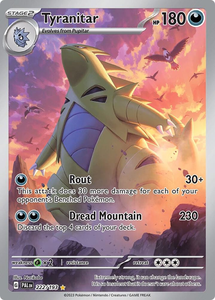 Tyranitar 222 193