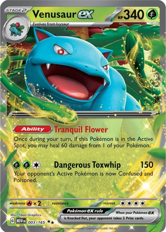 Venusaur ex 003 165