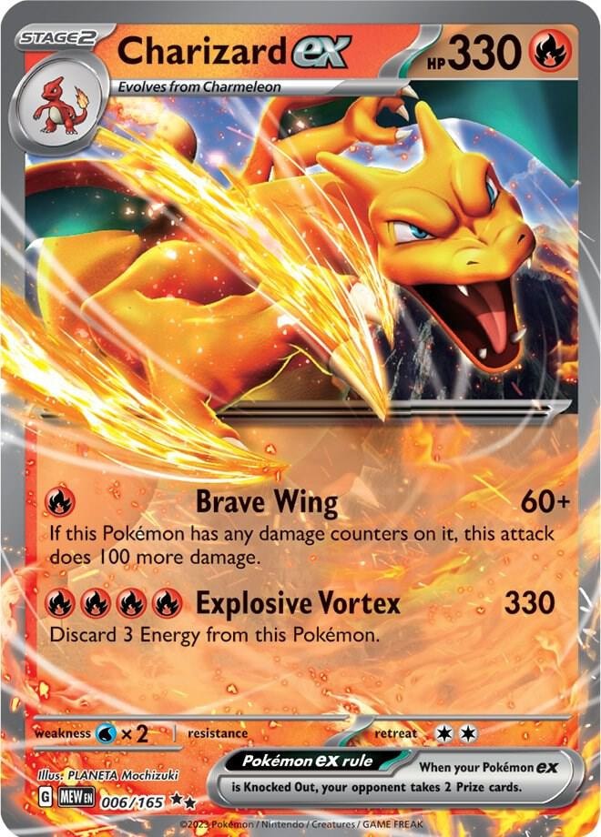 Charizard ex 006 165