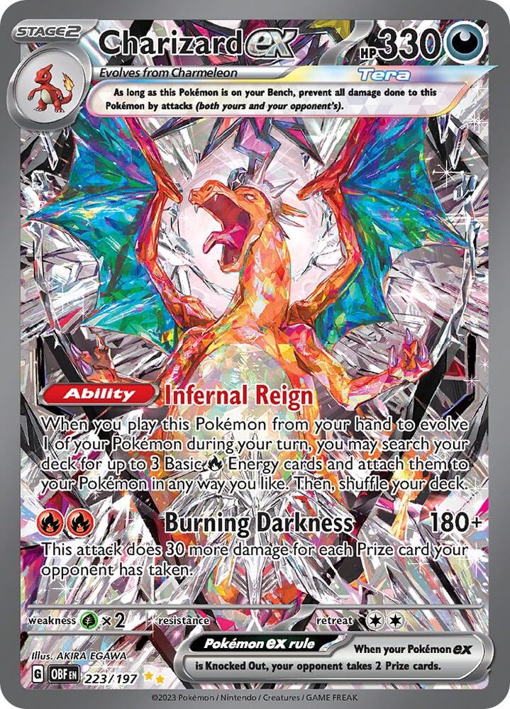 Charizard ex 223 197