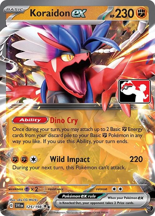 Koraidon ex 125 198