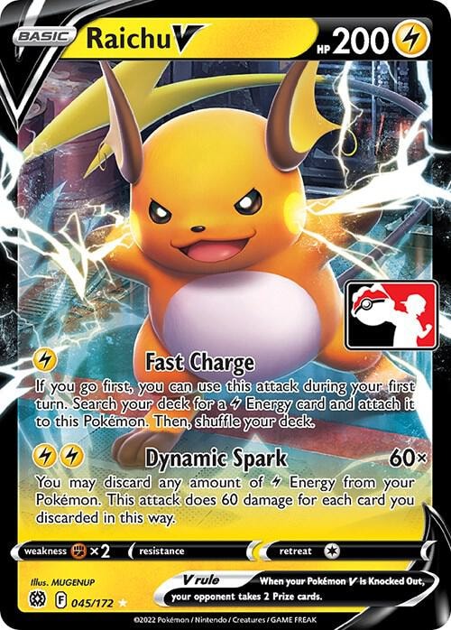 Raichu V 045 172