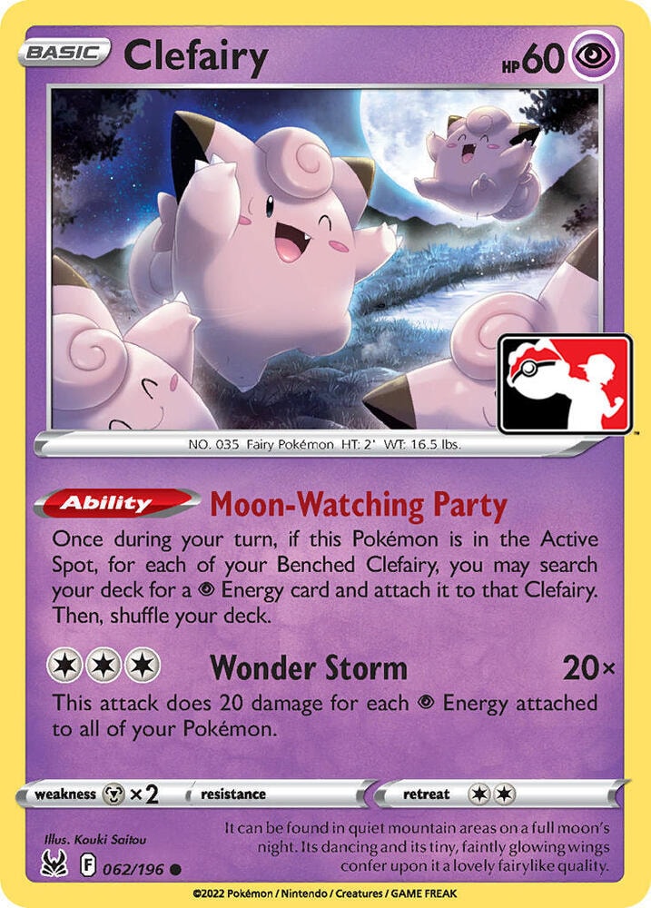 Clefairy 062 196