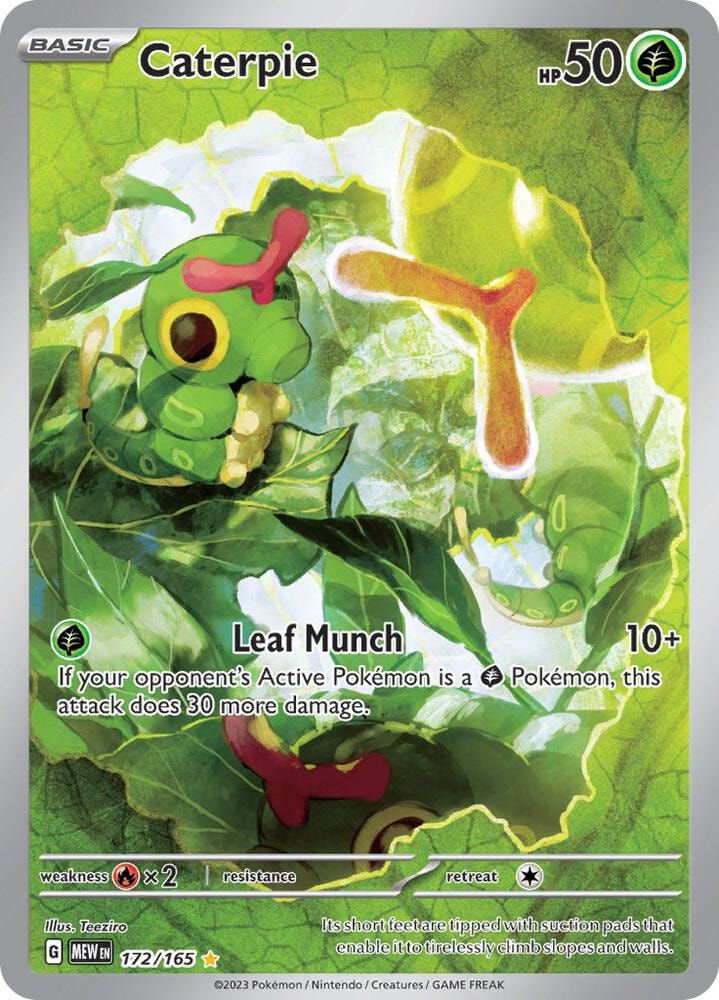 Caterpie 172 165