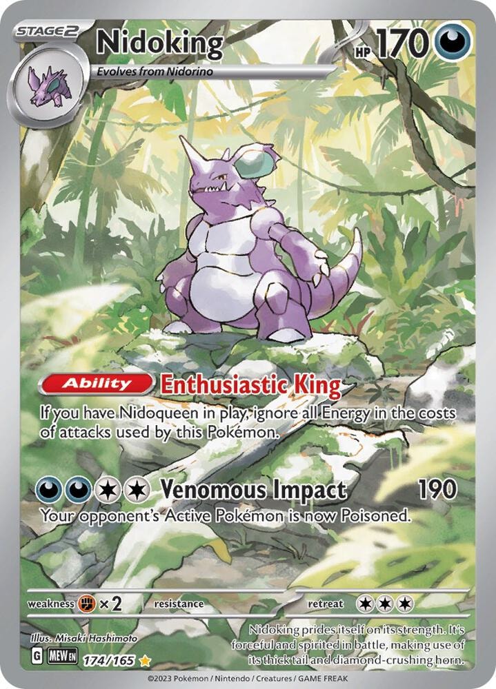 Nidoking 174 165