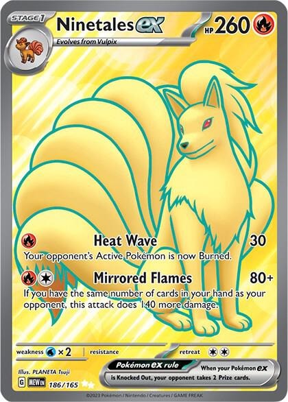 Ninetales ex 186 165