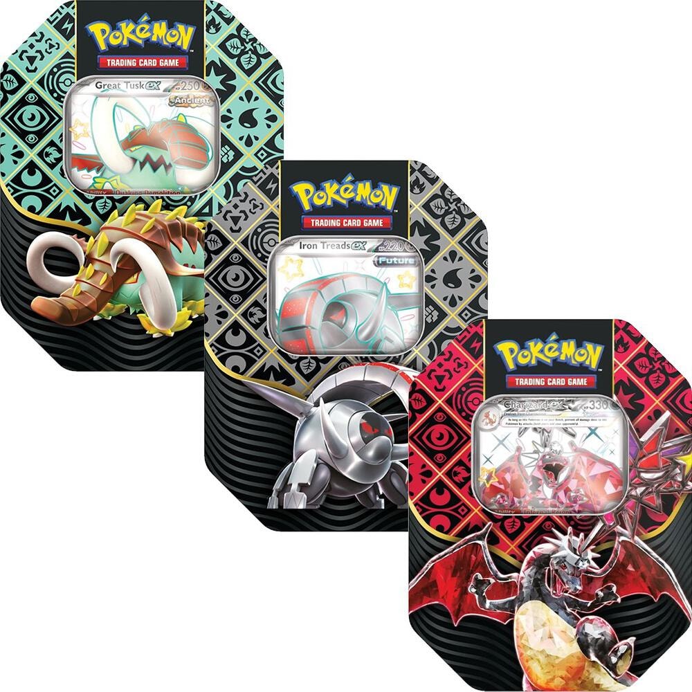 Paldean Fates International Tins Set of 3
