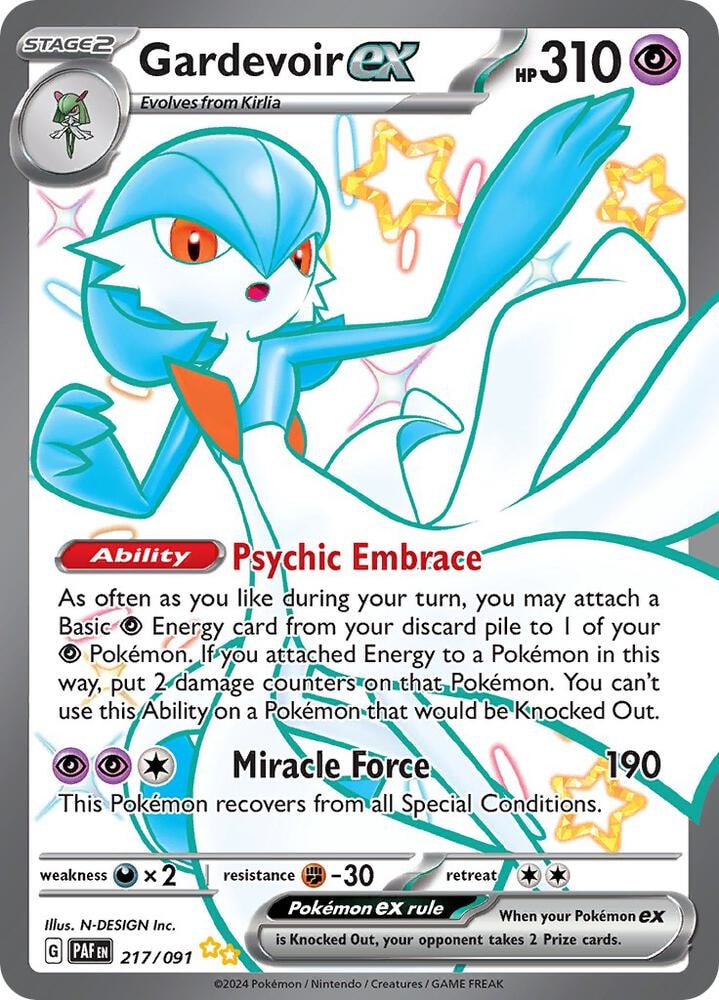 Gardevoir ex 217 091