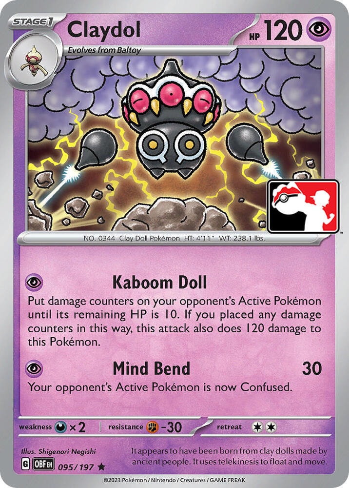 Claydol 095 197