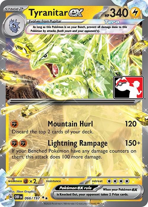 Tyranitar ex 066 197