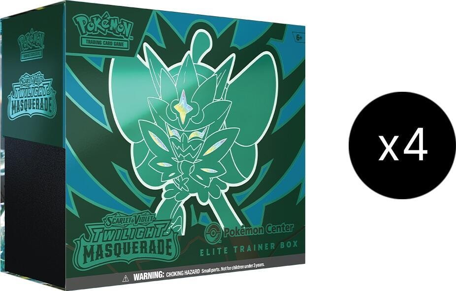 Twilight Masquerade Pokemon Center Elite Trainer Box Exclusive Case