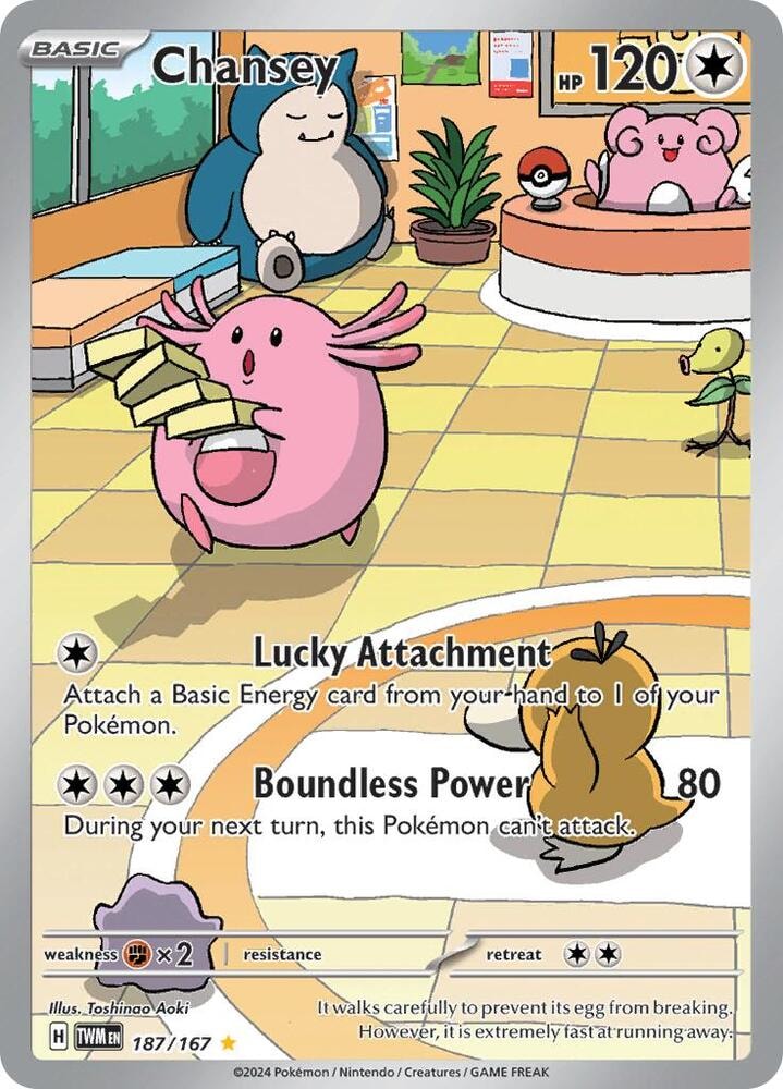 Chansey 187 167