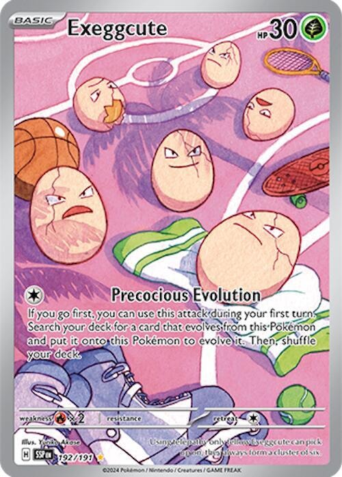 Exeggcute 192 191