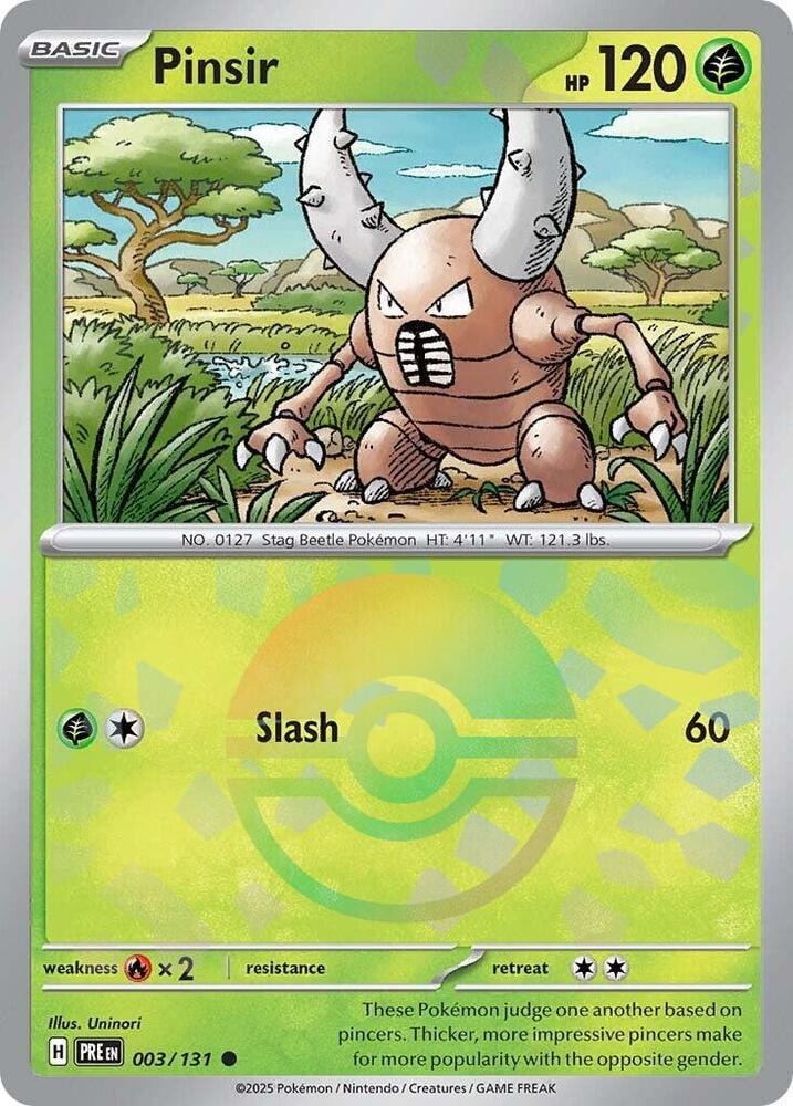 Pinsir Poke Ball Pattern