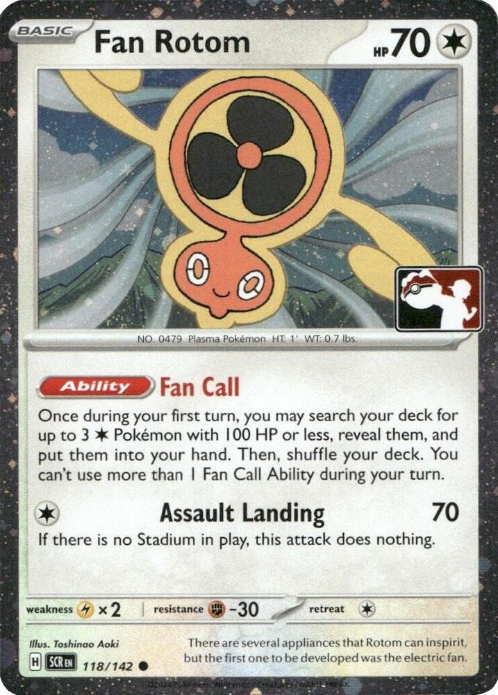 Fan Rotom 118 142 Cosmos Holo