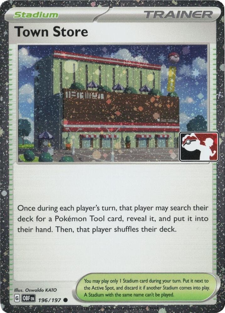 Town Store 196 197 Cosmos Holo