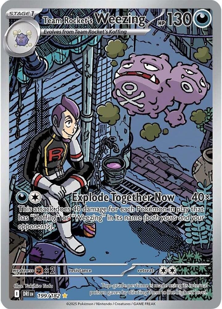 Team Rockets Weezing 199 182