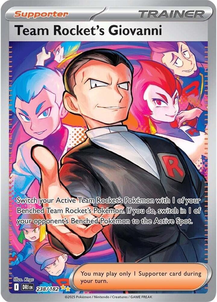 Team Rockets Giovanni 238 182
