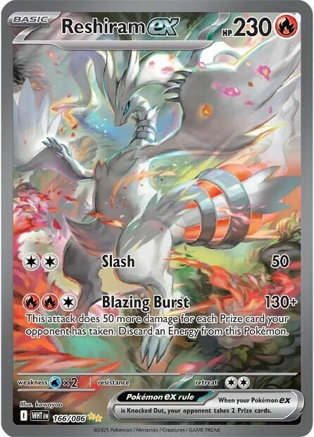 Reshiram ex 166 086
