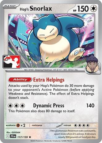 Hops Snorlax 117 159