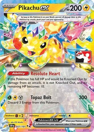 Pikachu ex 057 191