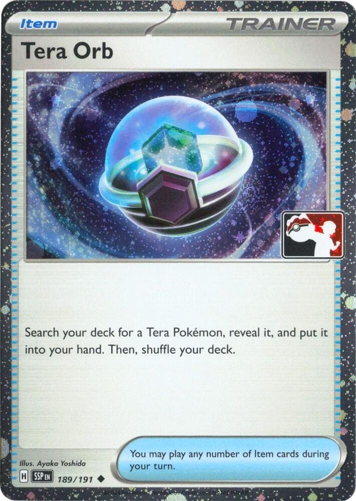 Tera Orb 189 191 Cosmos Holo