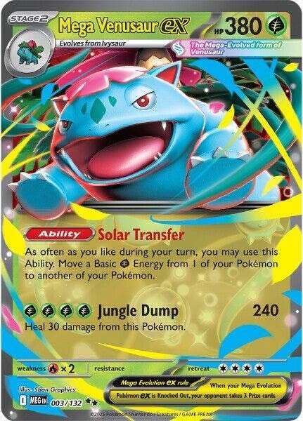 Mega Venusaur ex 003 132