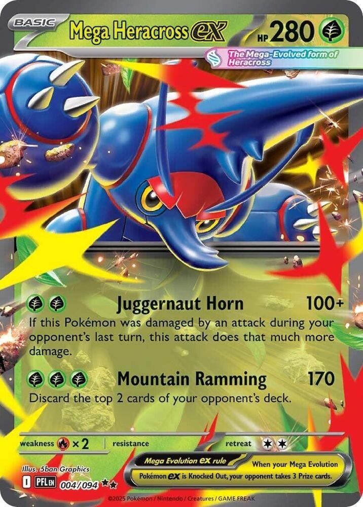 Mega Heracross ex 004 094