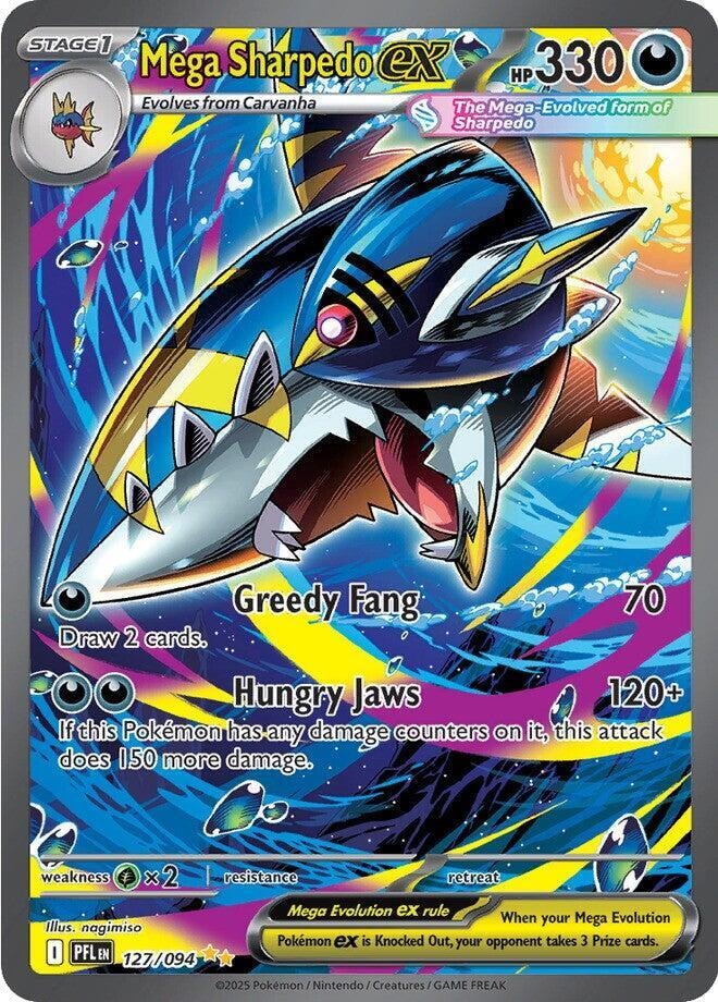 Mega Sharpedo ex 127 094