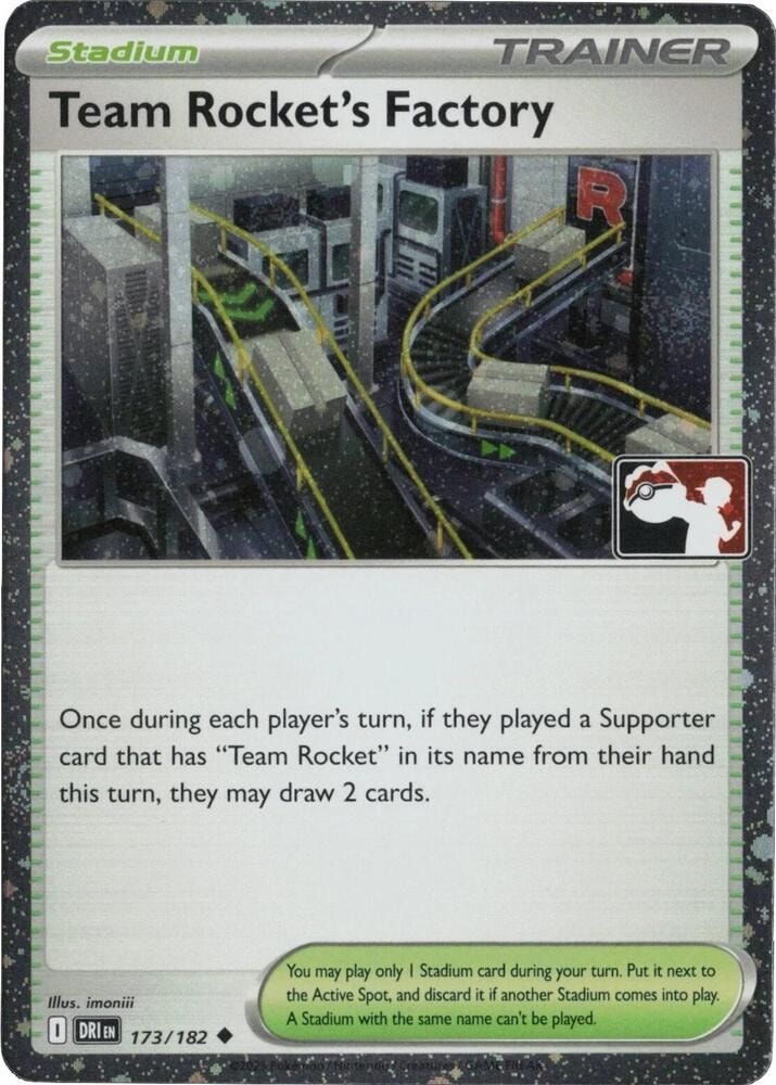 Team Rockets Factory 173 182 Cosmos Holo