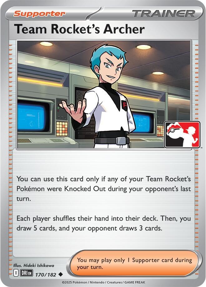 Team Rockets Archer 170 182