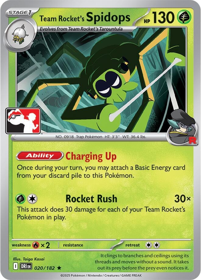 Team Rockets Spidops 020 182