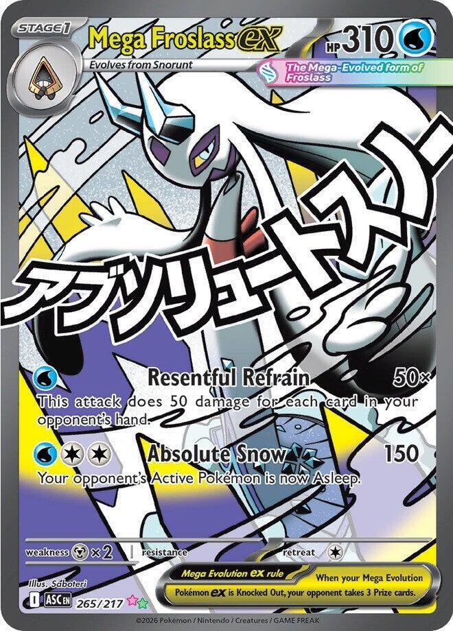 Mega Froslass ex 265 217