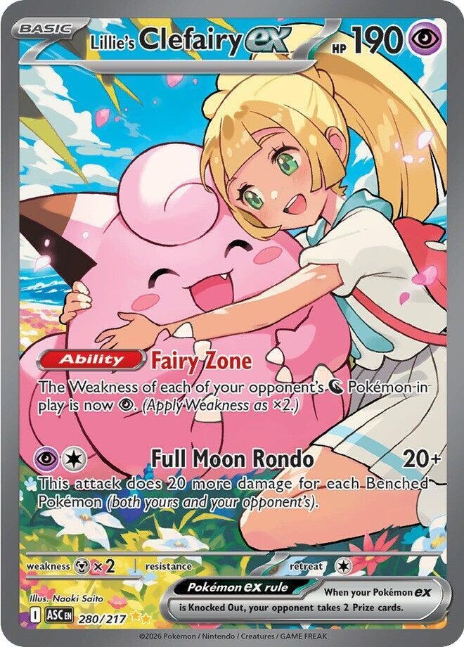 Lillies Clefairy ex 280 217