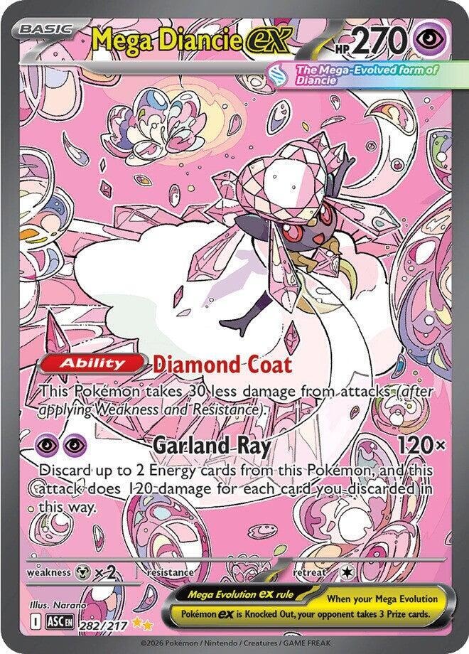 Mega Diancie ex 282 217