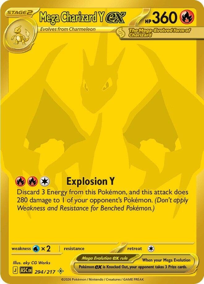Mega Charizard Y ex 294 217