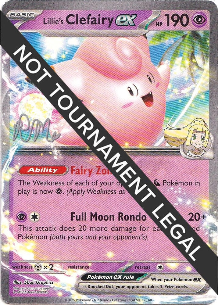 Lillies Clefairy ex 2025 Riley McKay