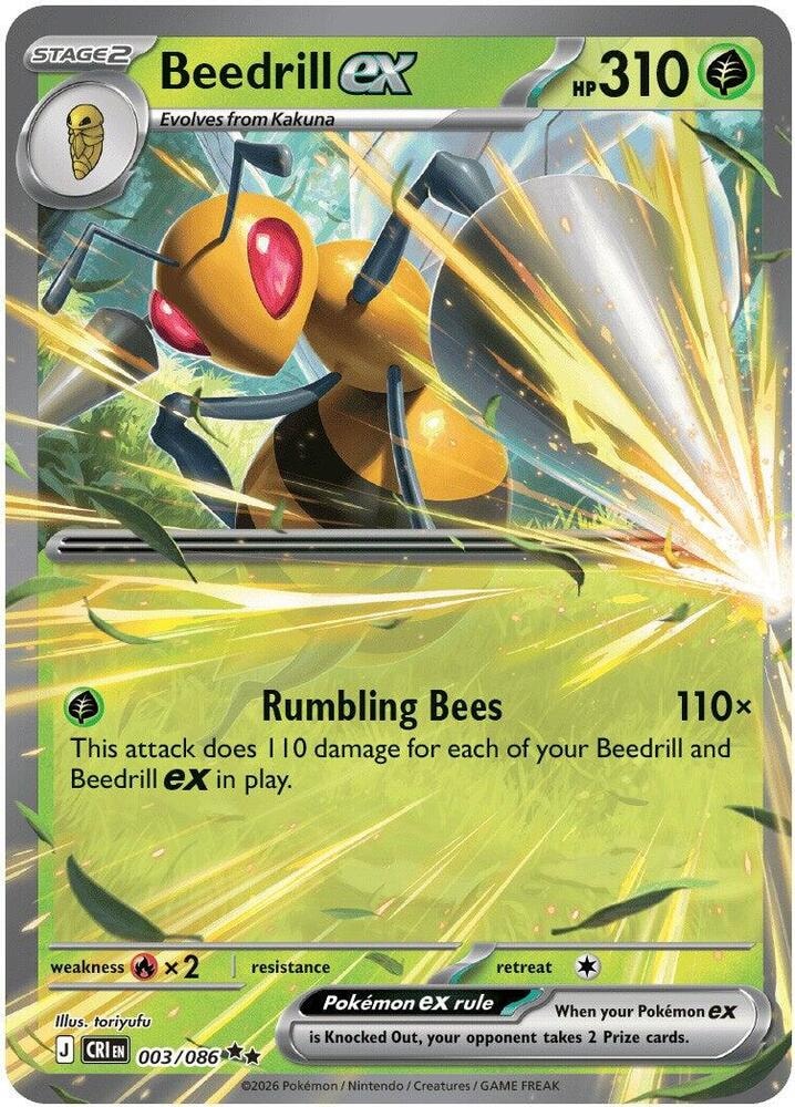 Beedrill ex 003 086