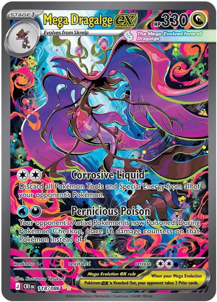 Mega Dragalge ex 118 086