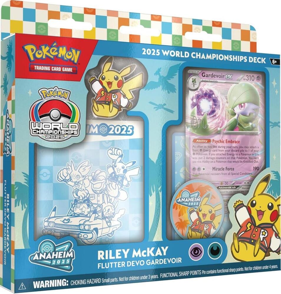 2025 World Championship Deck Riley McKay Flutter Devo Gardevoir