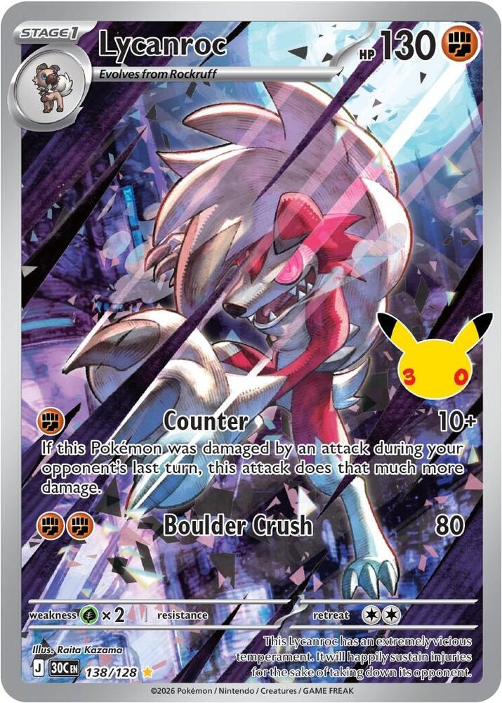 Lycanroc 138 128