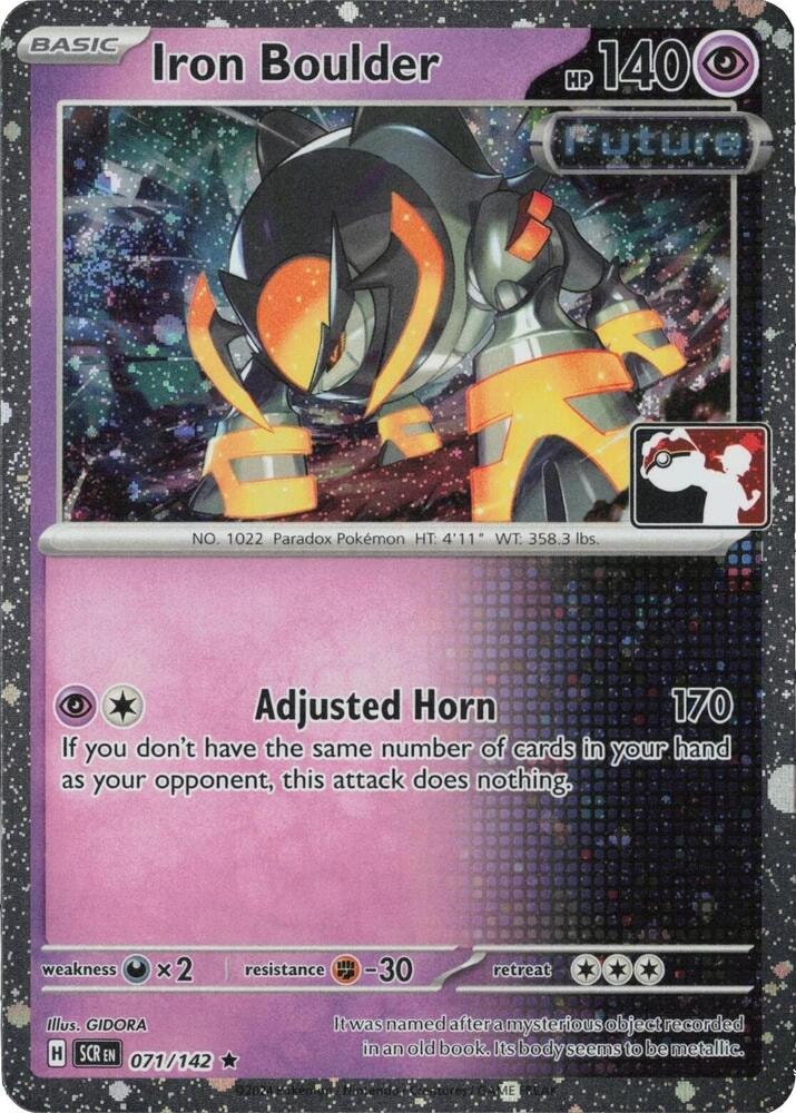 Iron Boulder 071 142 Cosmos Holo