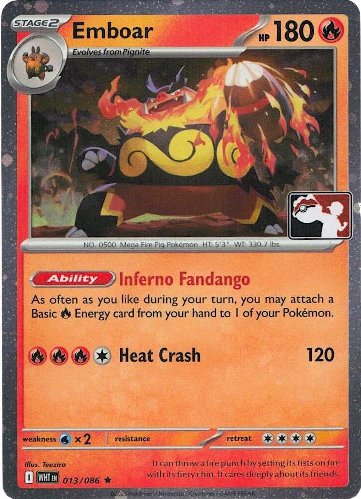 Emboar 013 086 Cosmos Holo