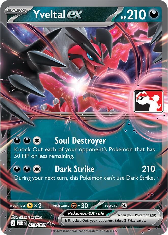 Yveltal ex 053 088