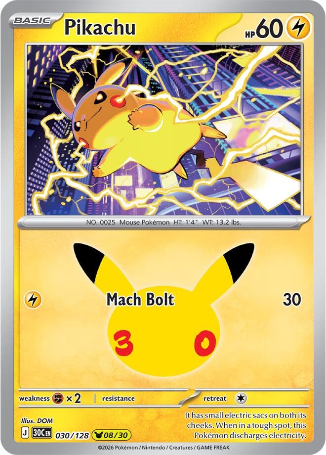 Pikachu 030 128