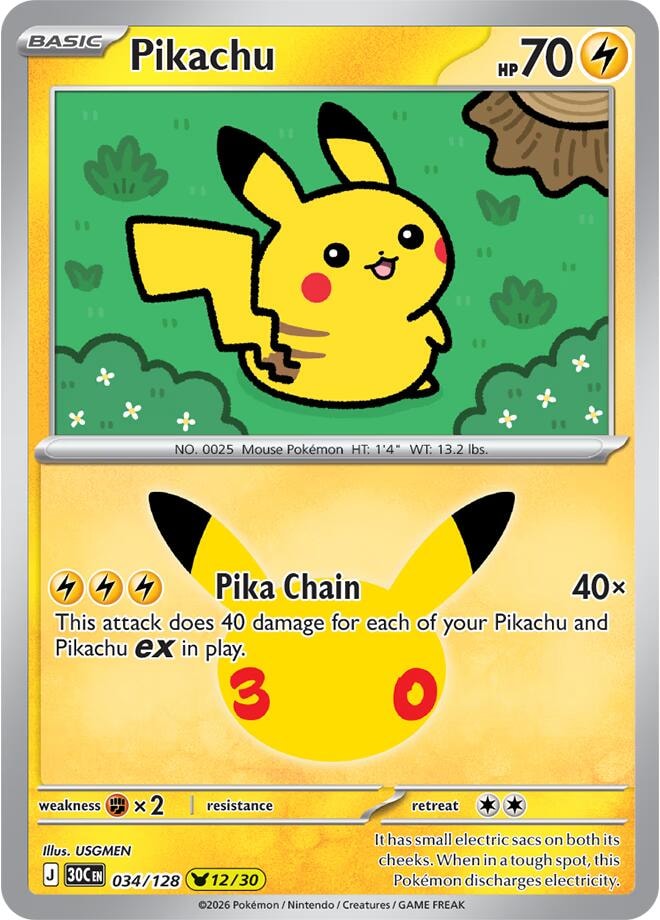 Pikachu 034 128